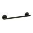 Badetuchstange 'Meleto' Edelstahl schwarz matt 40 cm, Klebemontage