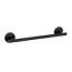 Badetuchstange 'Meleto' Edelstahl schwarz matt 40 cm, Klebemontage