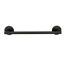 Badetuchstange 'Meleto' Edelstahl schwarz matt 40 cm, Klebemontage