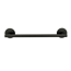 Badetuchstange 'Meleto' Edelstahl schwarz matt 40 cm, Klebemontage