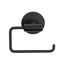 Toilettenpapierhalter 'Meleto' Edelstahl schwarz matt 13,5 x 5,5 x 11 cm, Klebemontage