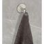 Doppel-Wandhaken 'Meleto' Edelstahl matt Ø 7 x 5 cm, Klebemontage