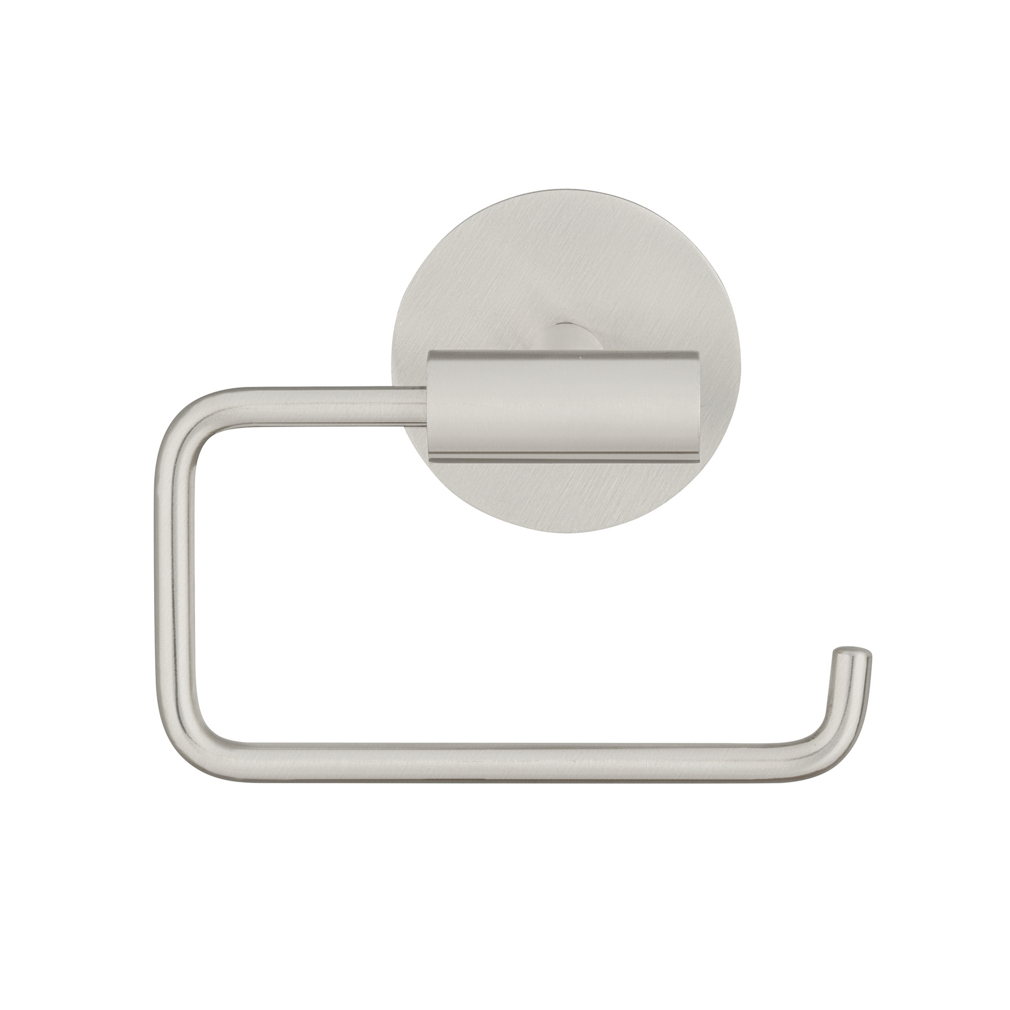 Toilettenpapierhalter 'Meleto' Edelstahl matt 13,5 x 5,5 x 11 cm, Klebemontage