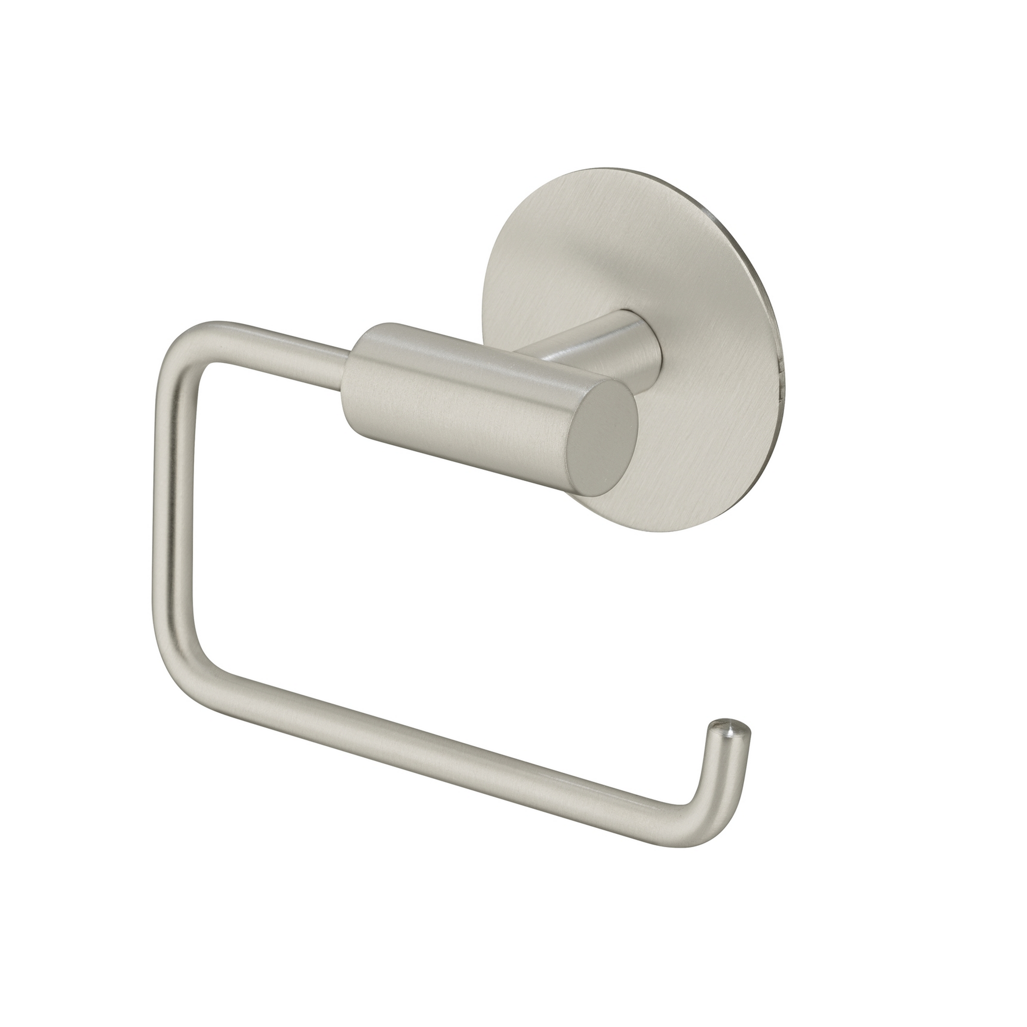 Toilettenpapierhalter 'Meleto' Edelstahl matt 13,5 x 5,5 x 11 cm, Klebemontage