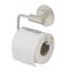 Toilettenpapierhalter 'Meleto' Edelstahl matt 13,5 x 5,5 x 11 cm, Klebemontage