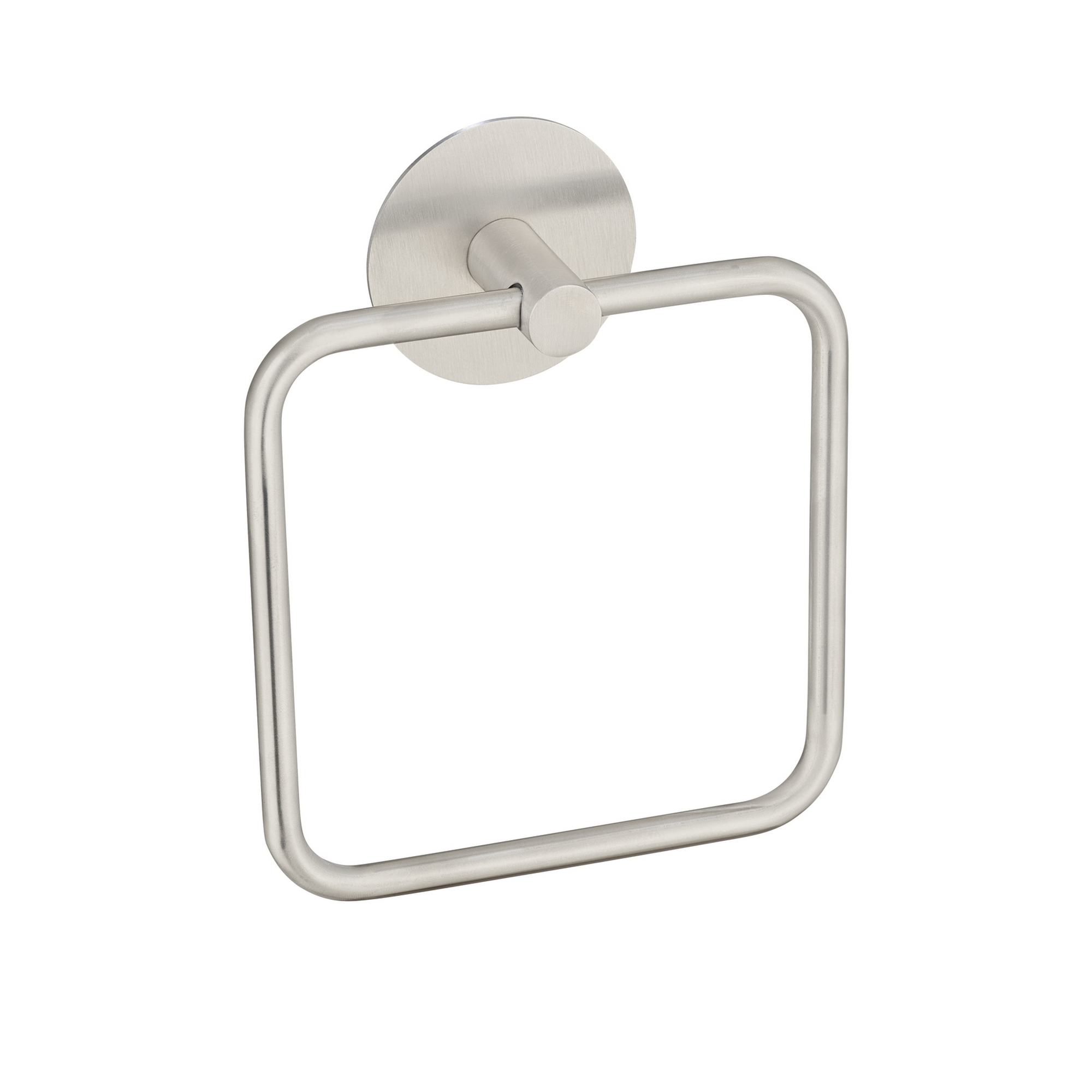 Handtuchring 'Meleto' Edelstahl matt 15,5 x 18,5 x 4,5 cm, Klebemontage
