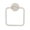 Handtuchring 'Meleto' Edelstahl matt 15,5 x 18,5 x 4,5 cm, Klebemontage