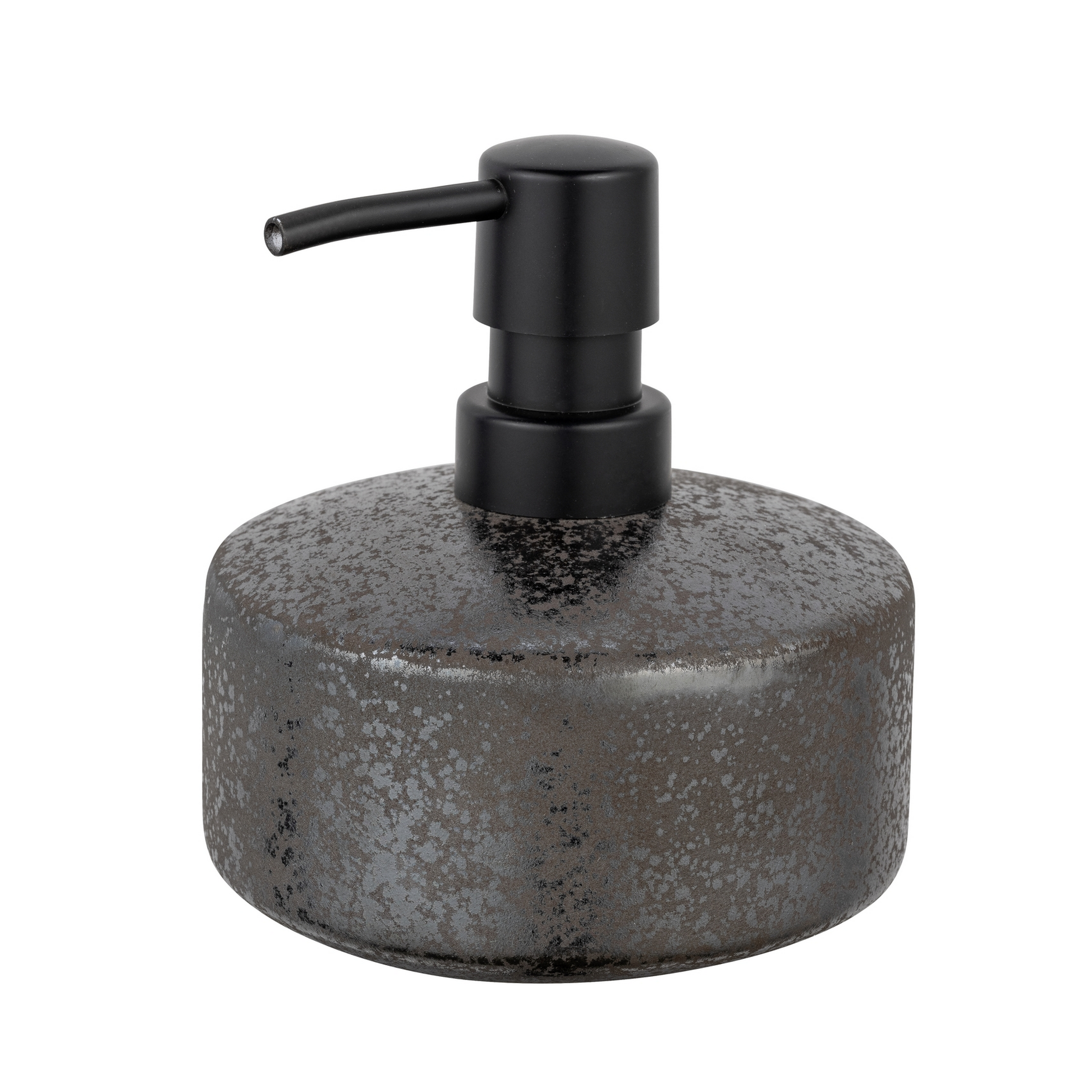 Seifenspender 'Rufina' Keramik dunkelgrau 380 ml