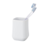 Zahnputzbecher 'Adine' Keramik weiß Ø 7,5 x 10,5 cm