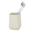 Zahnputzbecher 'Adine' Keramik ecru Ø 7,5 x 10,5 cm