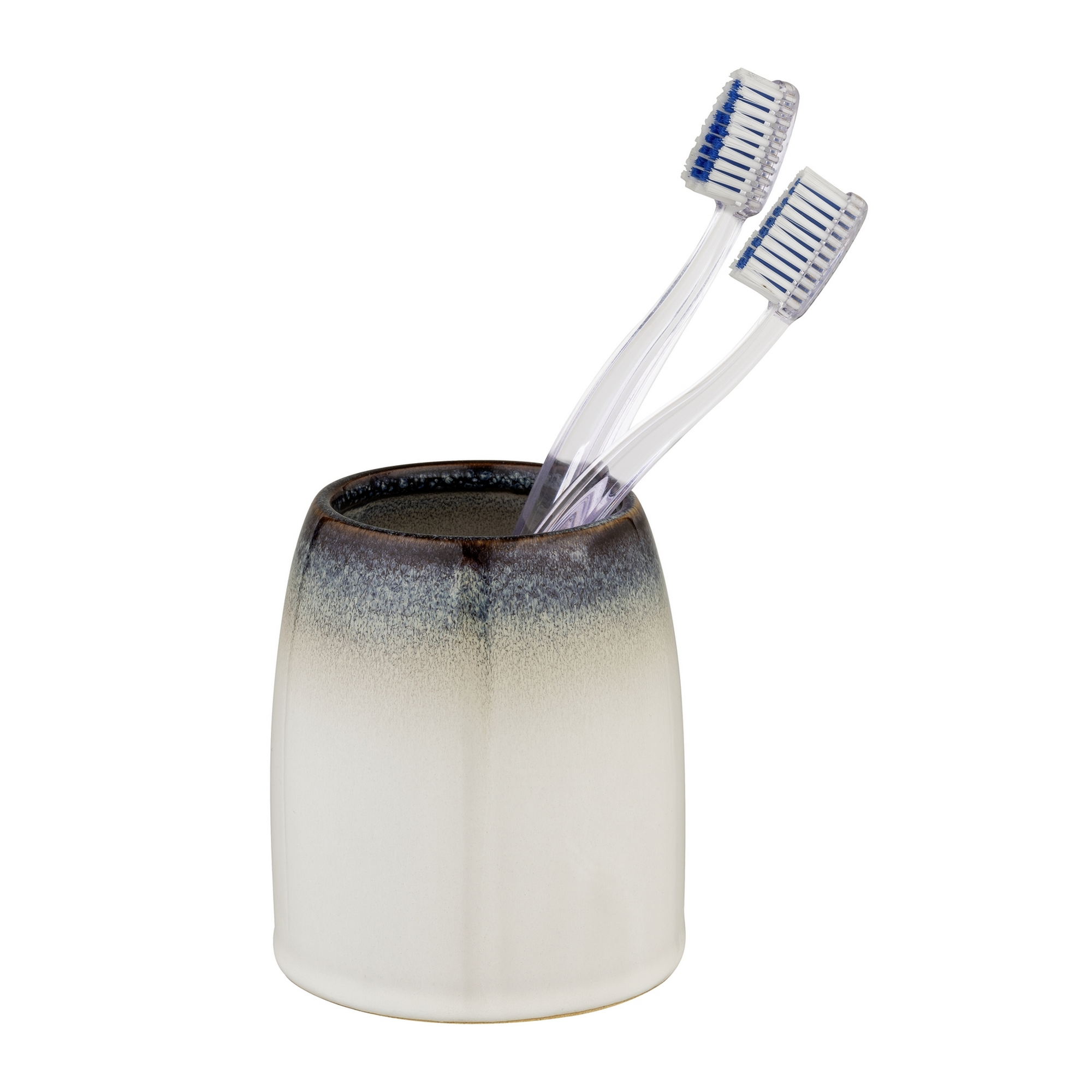 Zahnputzbecher 'Osteto' Keramik beige Ø 8,5 x 10 cm