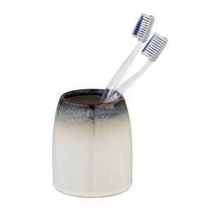 Zahnputzbecher 'Osteto' Keramik beige Ø 8,5 x 10 cm