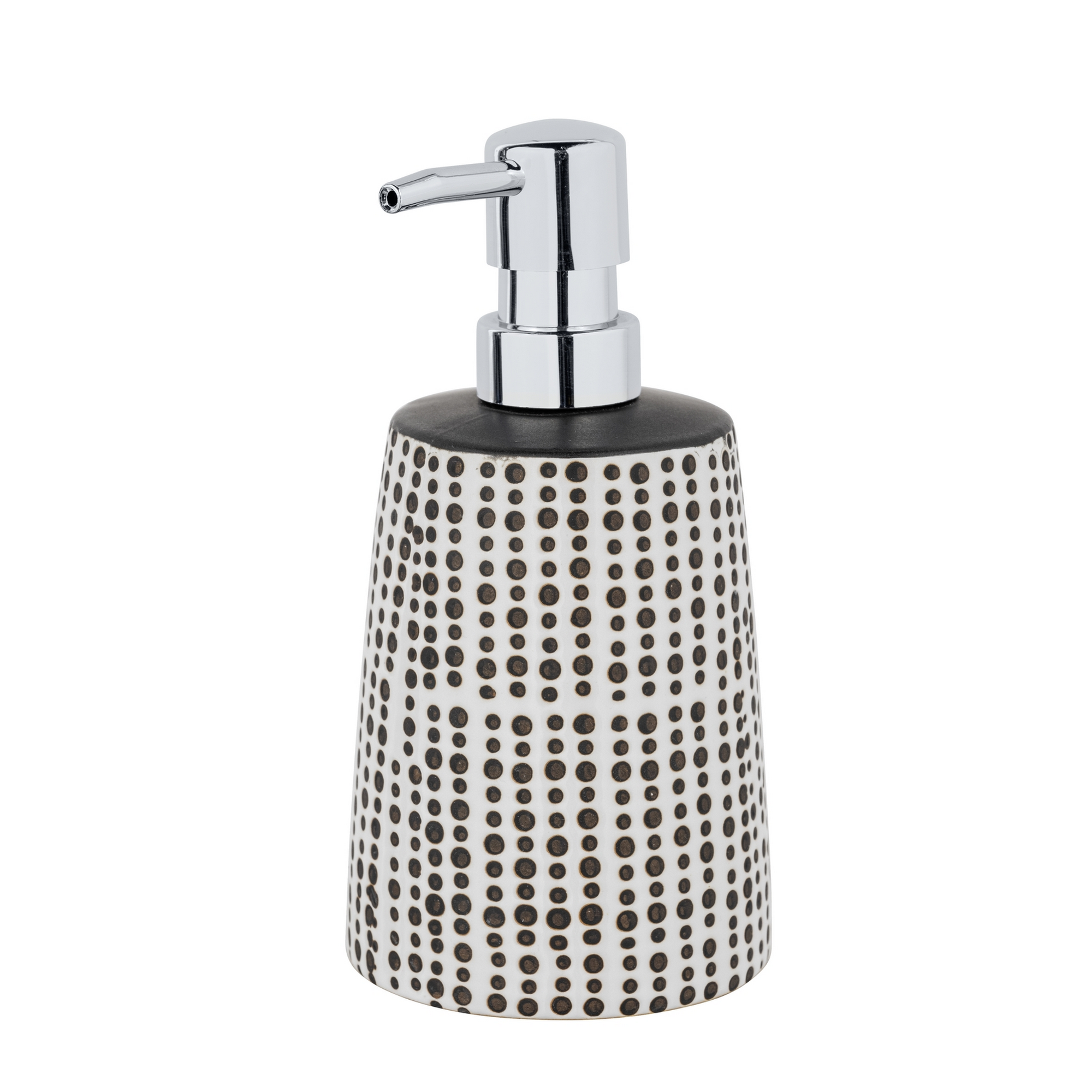Seifenspender 'Brento' Keramik schwarz 400 ml
