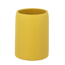 Zahnputzbecher 'Funo' Keramik gelb Ø 7,5 x 10,5 cm