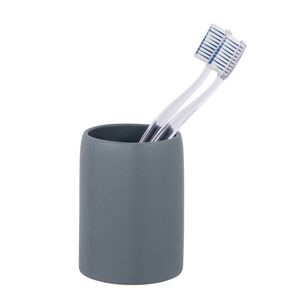 Zahnputzbecher 'Funo' Keramik blau Ø 7,5 x 10,5 cm