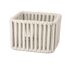 Aufbewahrungskorb 'Zovo' Baumwolle, Polyester beige 15 x 10 x 15 cm