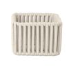 Aufbewahrungskorb 'Zovo' Baumwolle, Polyester beige 15 x 10 x 15 cm