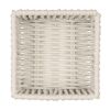Aufbewahrungskorb 'Zovo' Baumwolle, Polyester beige 20 x 10 x 20 cm