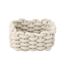 Aufbewahrungskorb 'Melara' Baumwolle, Polyester beige 16,5 x 7,5 x 16,5 cm