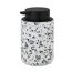 Seifenspender 'Tosi' Polyresin weiß, schwarz 300 ml