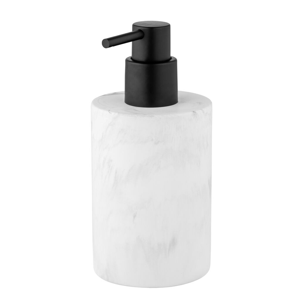 Seifenspender 'Balatro' Diatomit weiß 190 ml Füllmenge 190 ml
