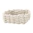 Aufbewahrungskorb 'Melara' Baumwolle, Polyester beige 21,5 x 7,5 x 21,5 cm