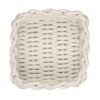 Aufbewahrungskorb 'Melara' Baumwolle, Polyester beige 21,5 x 7,5 x 21,5 cm