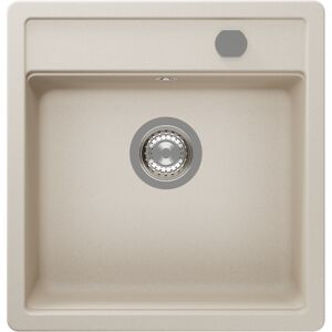 Einbauspüle 'Romi' Quarzkomposit beige 490 x 510 mm
