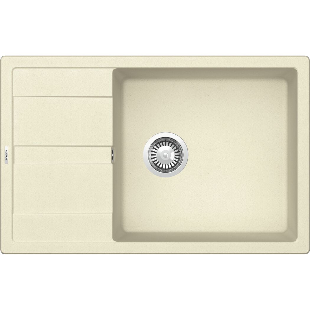 Einbauspüle 'Fiona' Quarzkomposit beige 780 x 500 mm