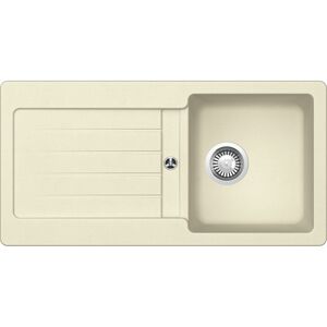 Einbauspüle 'Fleur' Quarzkomposit beige 860 x 435 mm