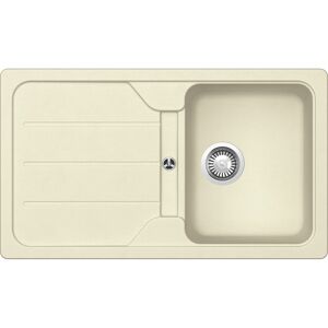 Einbauspüle 'Sofia' Quarzkomposit beige 860 x 500 mm