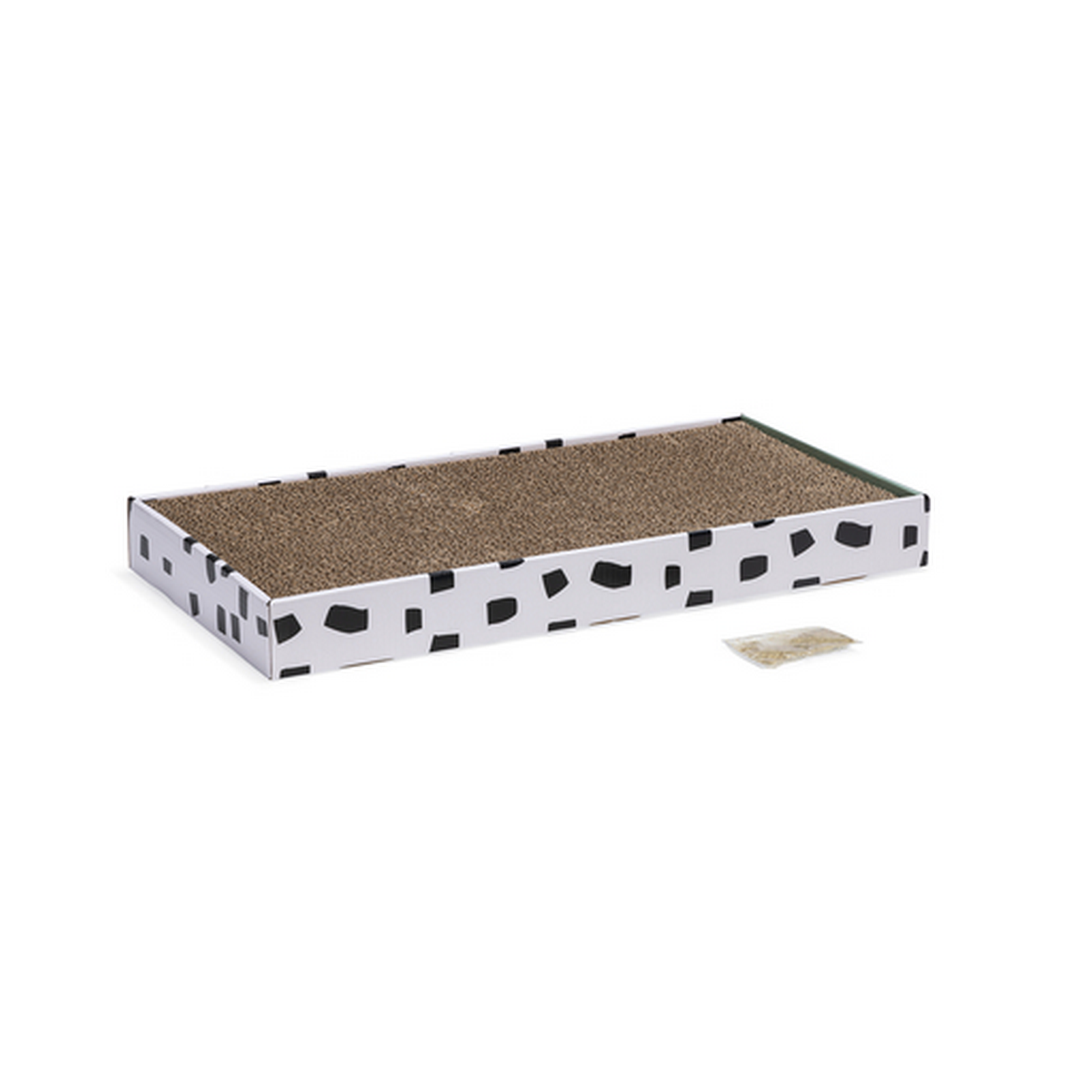 Katzen-Kratzbrett 'Jixy' mit Katzenminze 47 x 24 x 4,5 cm