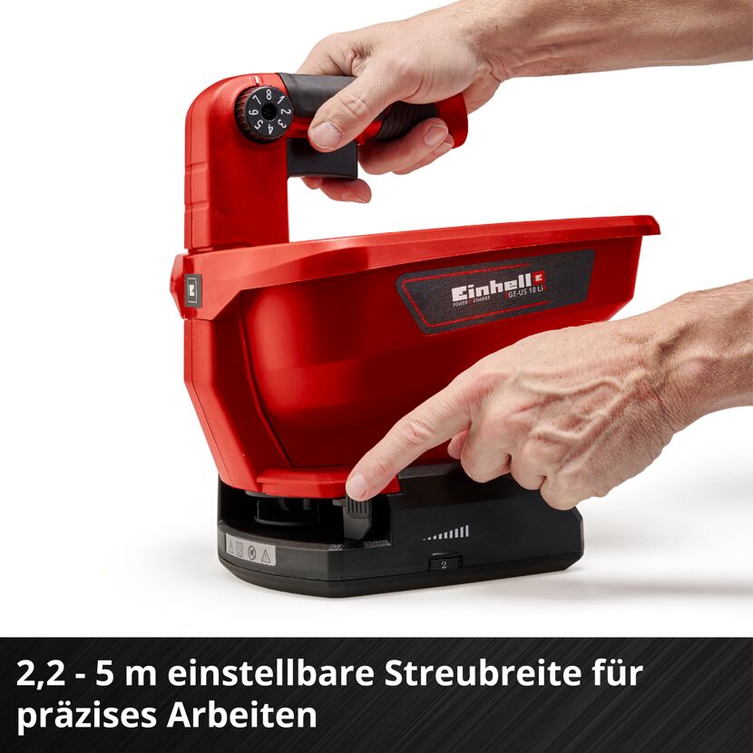 Akku-Universalstreuer 'GE-US 18 Li' mit Akku