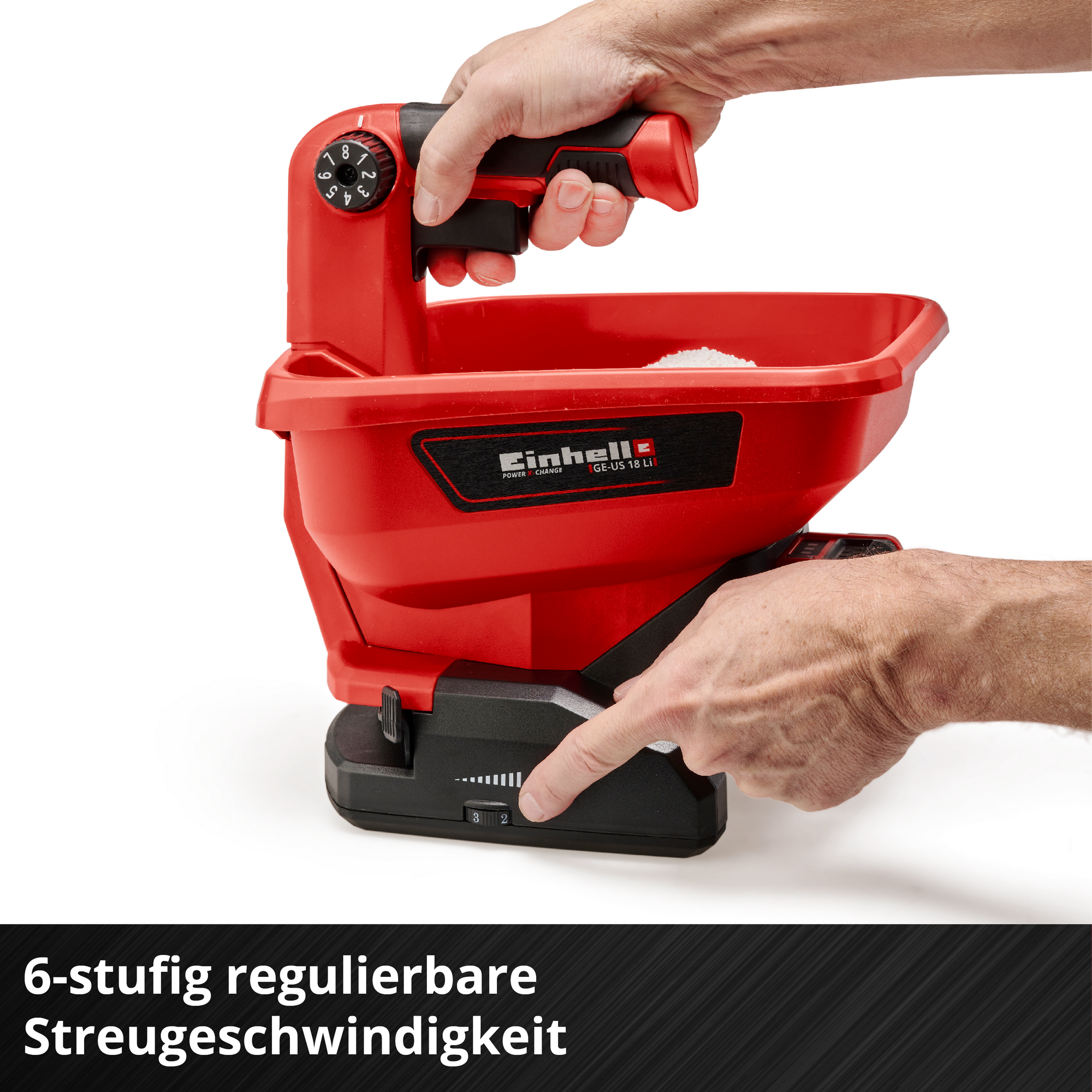 Akku-Universalstreuer 'GE-US 18 Li' mit Akku