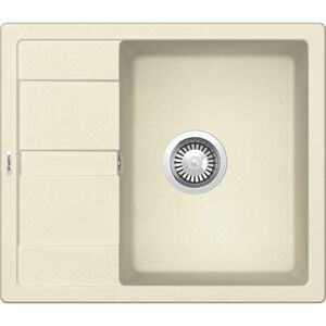 Einbauspüle 'Fiona' Quarzkomposit beige 580 x 500 mm