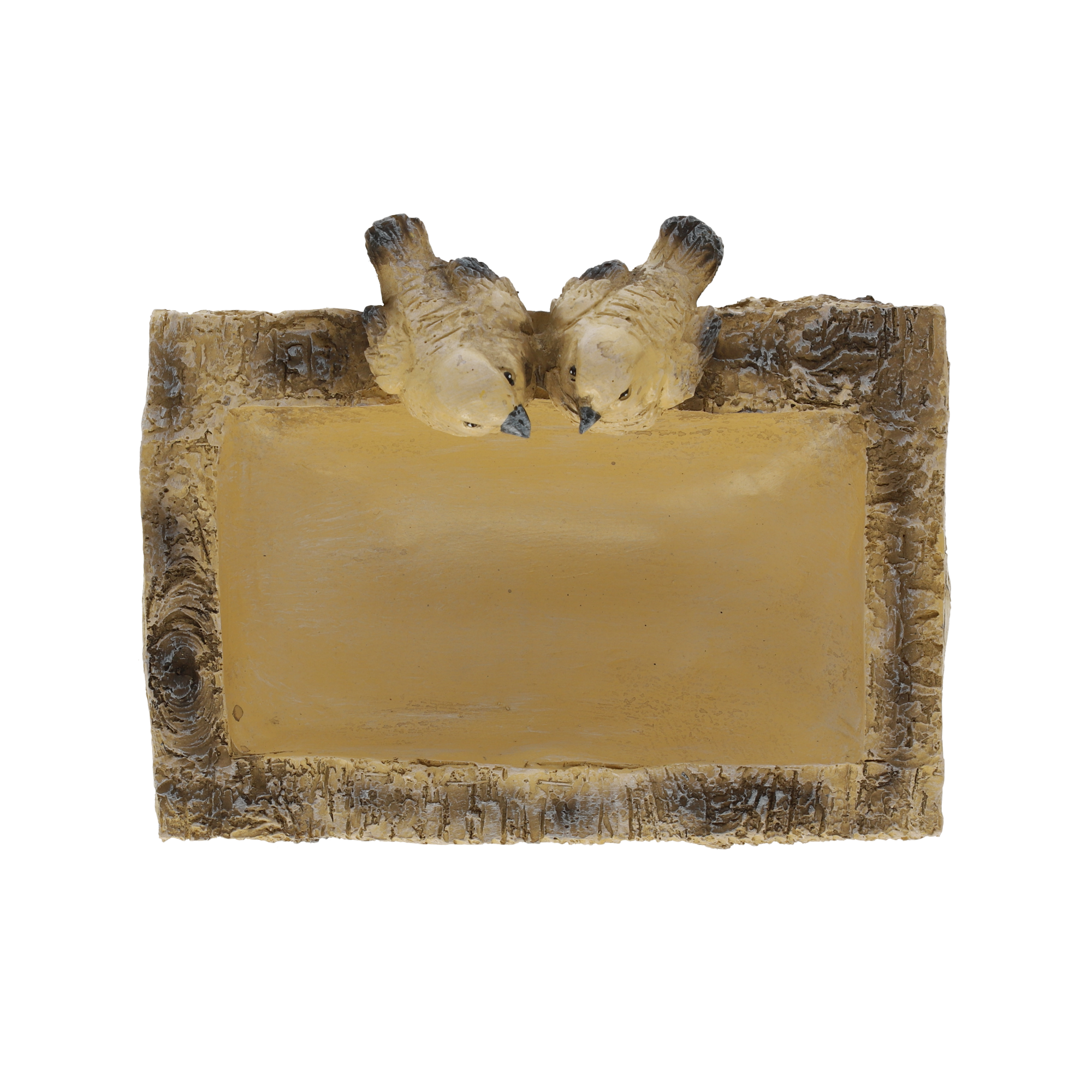 Vogelbad 17 cm braun