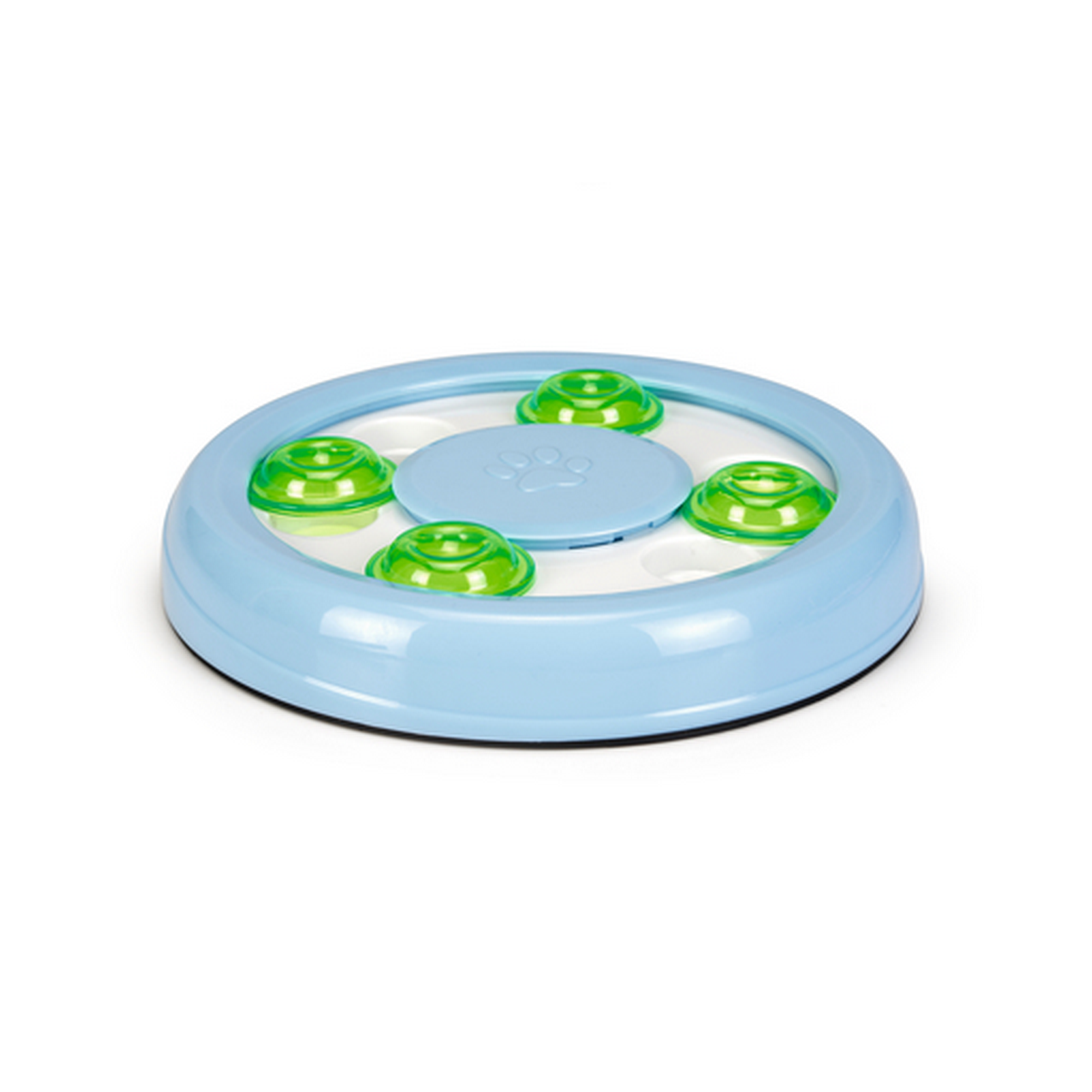 Katzenspielzeug Trainingsspiel 'Pickery' blau Ø 22 cm