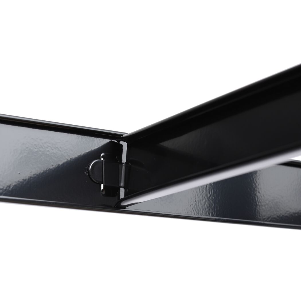 Schwerlast-Steckregal mit 4 Böden à 150 kg Traglast, schwarz 180 x 90 x 35 cm