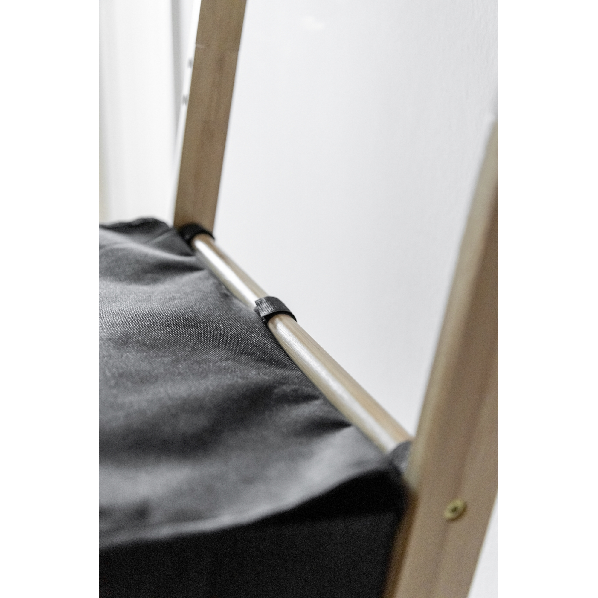 Handtuchleiter 'Ecori' Polyester braun 44 x 170 x 4 cm