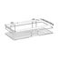 Duschablage 'Premium' Edelstahl glänzend 24 x 6,5 x 13,5 cm