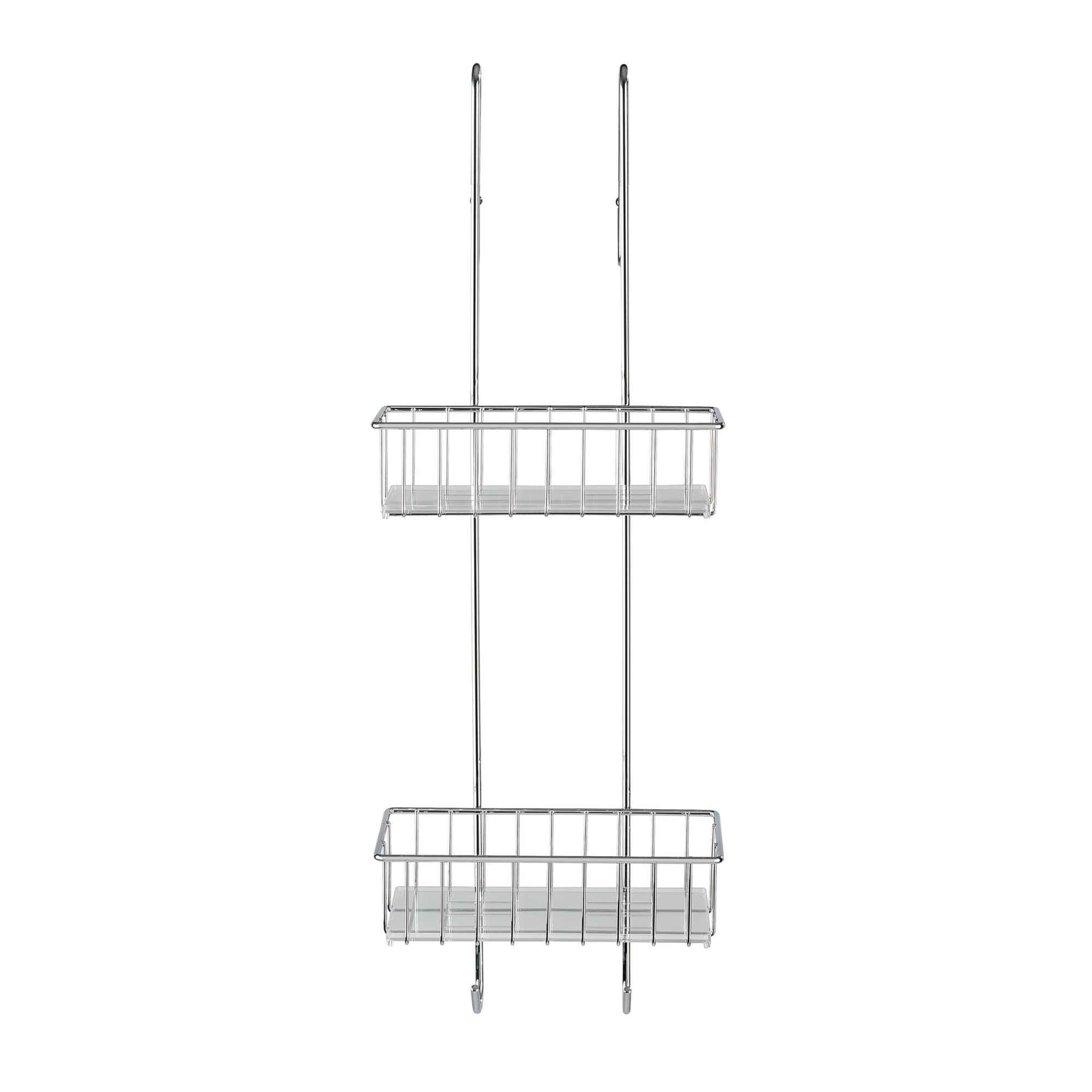Duschregal 'Aldo' Edelstahl glänzend 24,5 x 70 x 20 cm