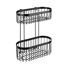Wandregal 'Classic Plus' Stahl schwarz 26,5 x 33 x 14,5 cm