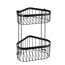 Eckregal 'Classic Plus' Stahl schwarz 23,5 x 33 x 18,5 cm
