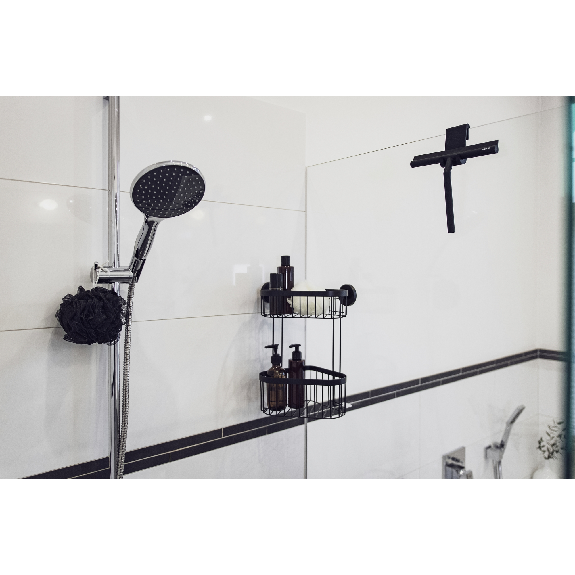 Eckregal 'Classic Plus' Stahl schwarz 23,5 x 33 x 18,5 cm