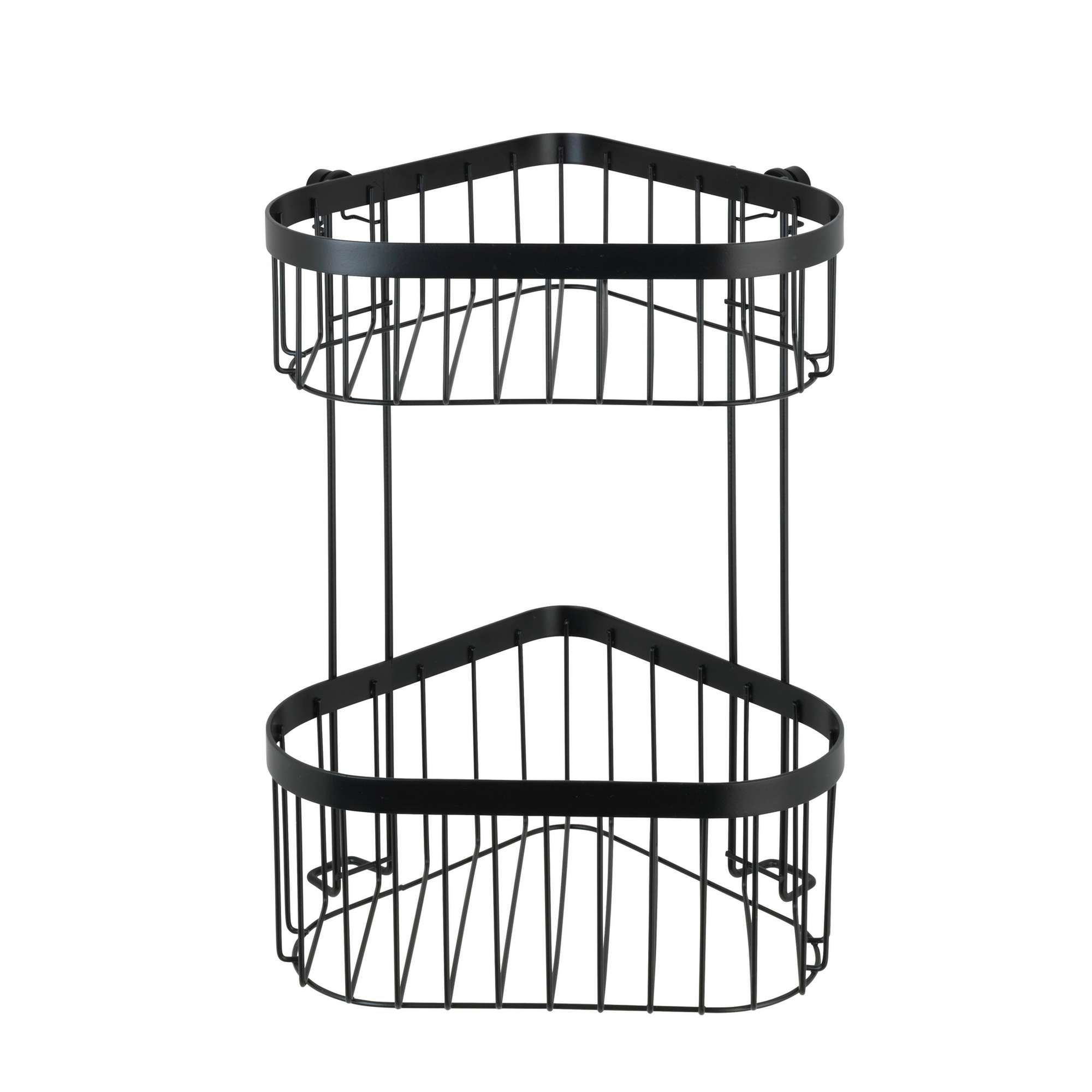 Eckregal 'Classic Plus' Stahl schwarz 23,5 x 33 x 18,5 cm