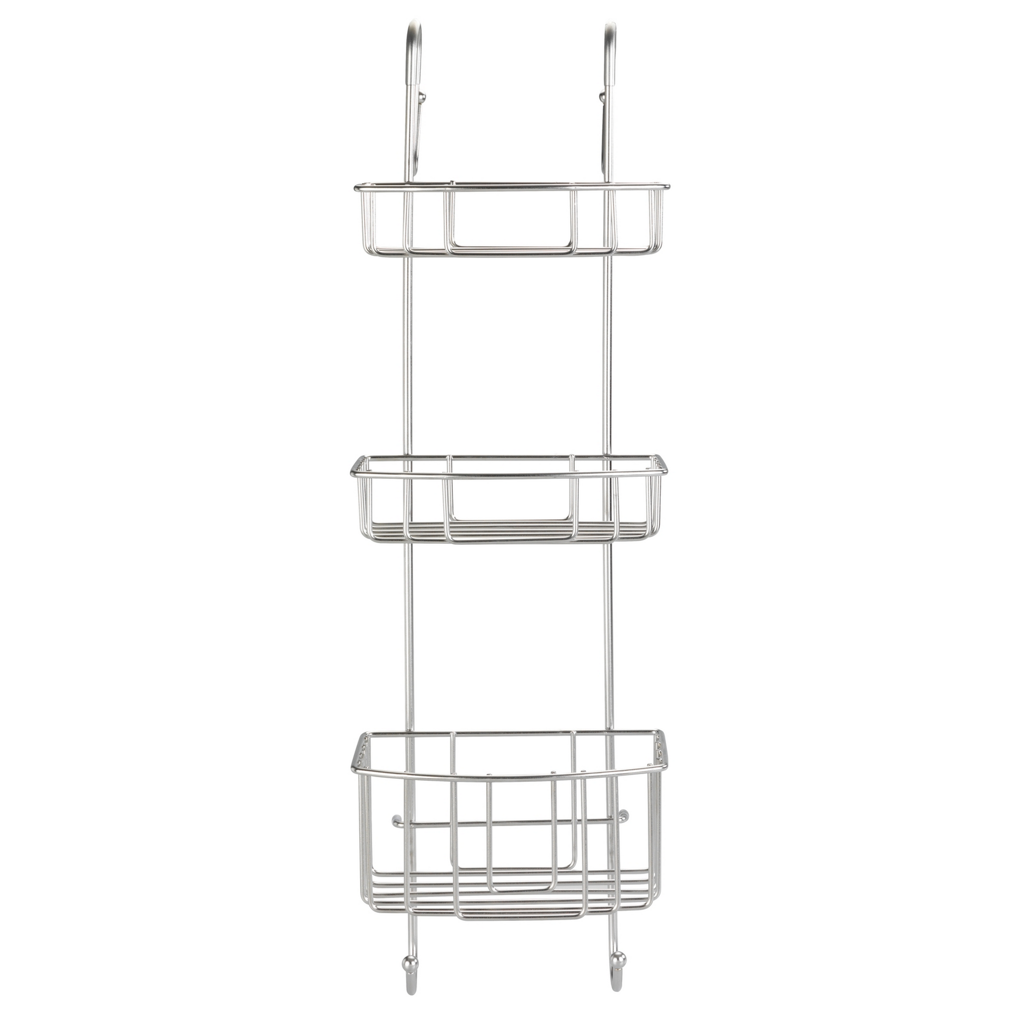 Duschregal 'Olesi' Edelstahl matt 22,5 x 70 x 22 cm