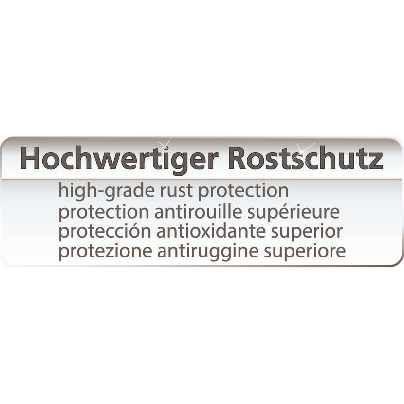 Eckregal 'Classic Plus' Stahl schwarz 23,5 x 33 x 18,5 cm