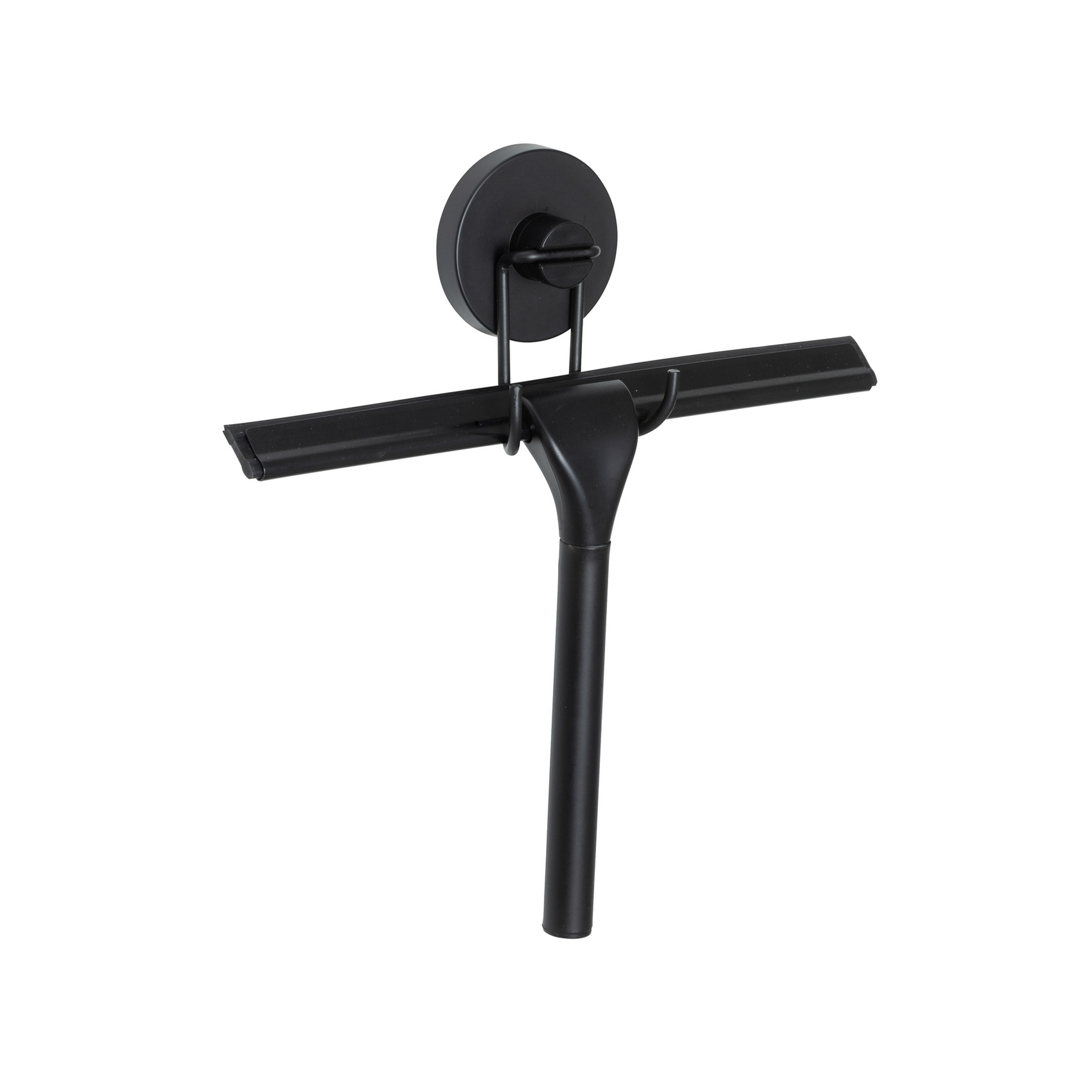 Duschabzieher edelstahlfarben 24,5 x 25 x 5 cm