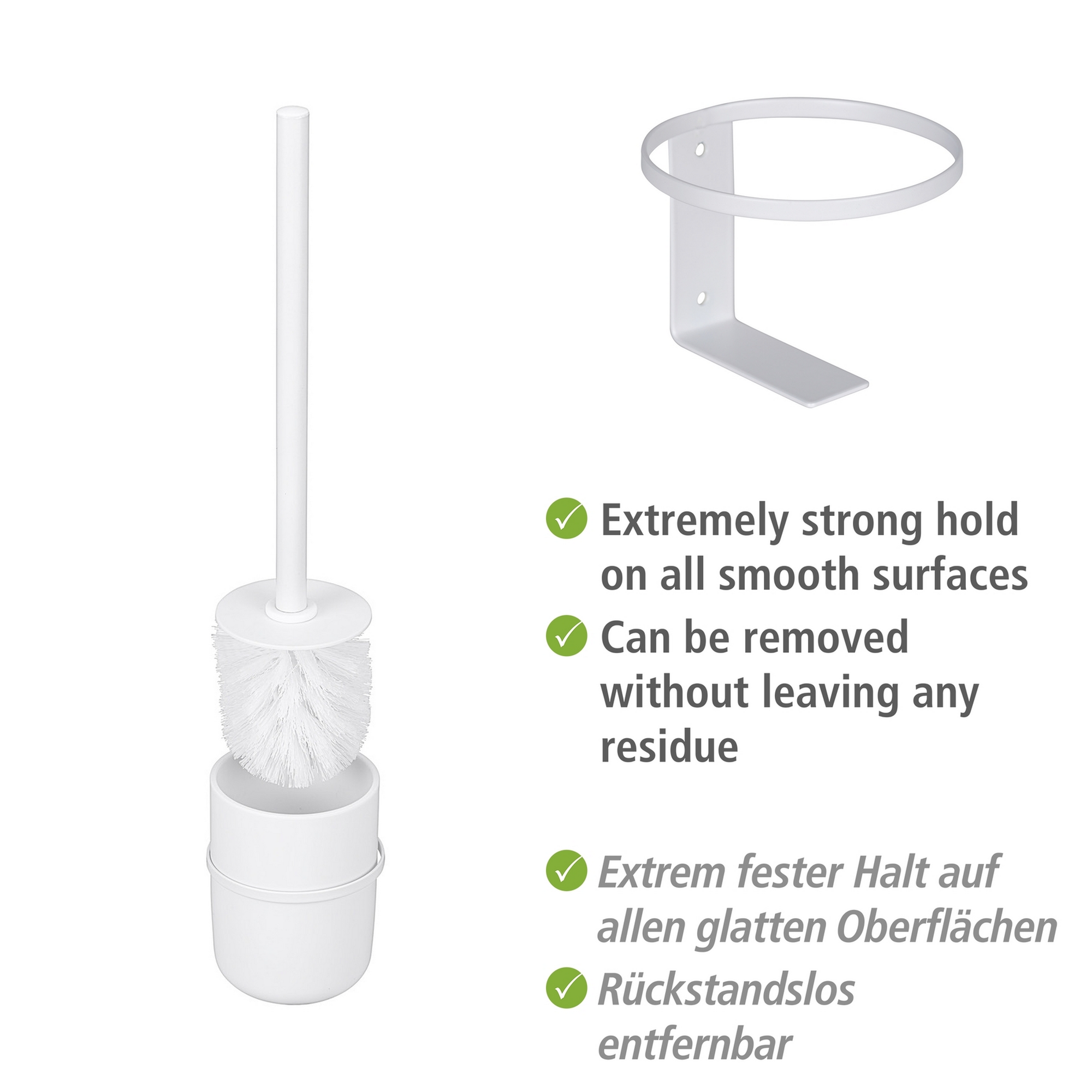 WC-Garnitur 'Carpino' Polystyrol weiß