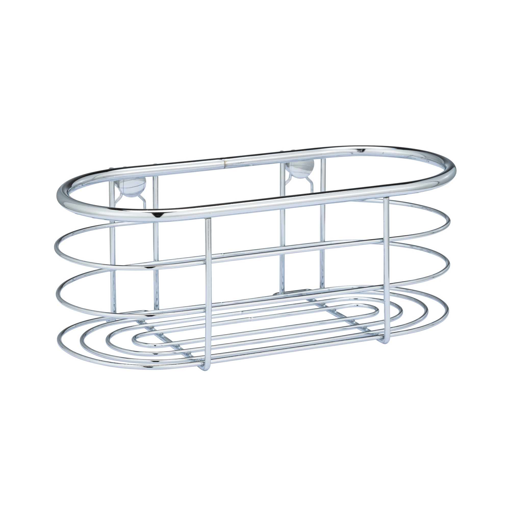 Duschablage 'Trestina' Edelstahl glänzend 26 x 10,5 x 14 cm